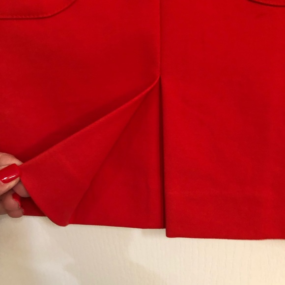 ANN TAYLOR LOFT SKIRT. SIZE 4 ORANGE NWT! - Picture 2 of 4